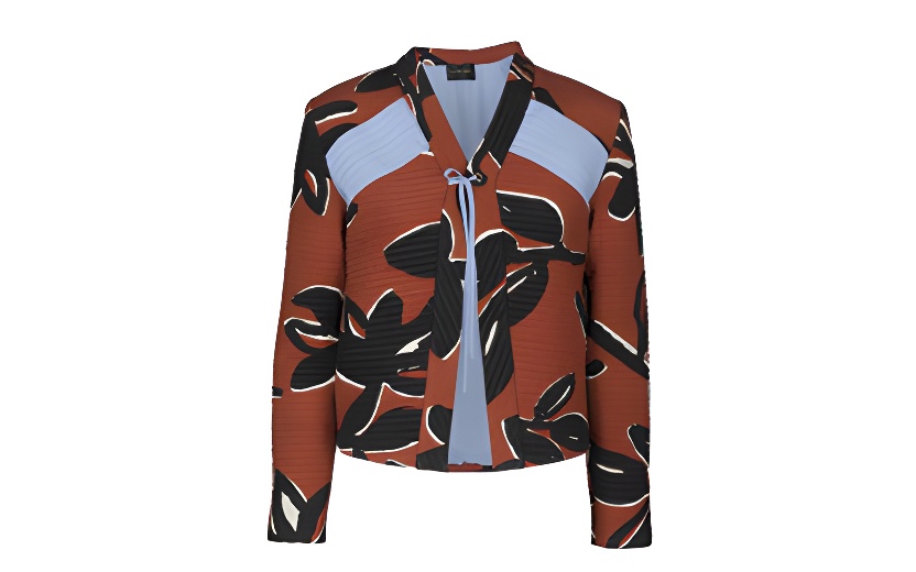 After: Dress with ghost mannequin 3D shape