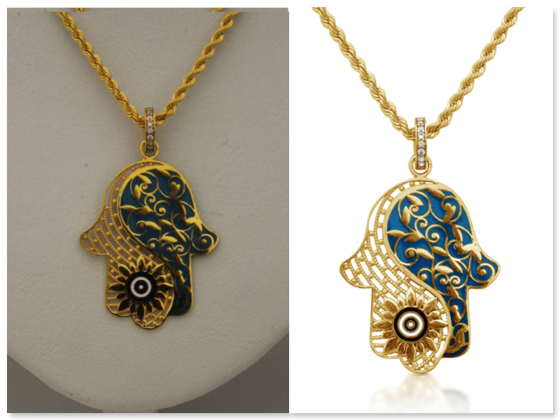 Jewelry product photo editing