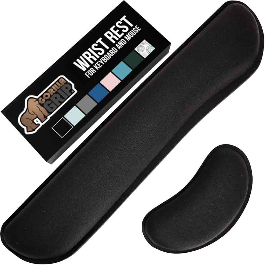 Kensington wrist rest for keyboard on desk