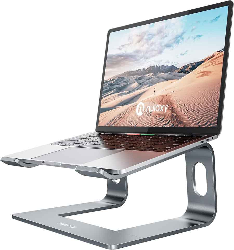 Nulaxy laptop stand with monitor riser