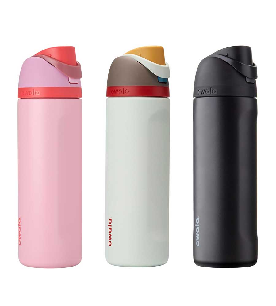 tainless Steel Water Bottle with Straw